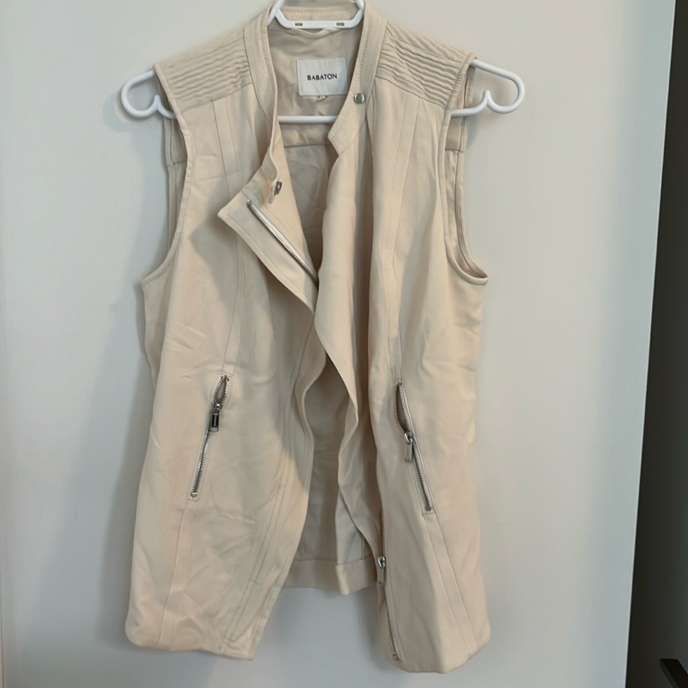 Cream/Off White Motor Vest